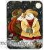 Caroline's Treasures Love at Christmas Snowman Glass Cutting Board HTJ18149